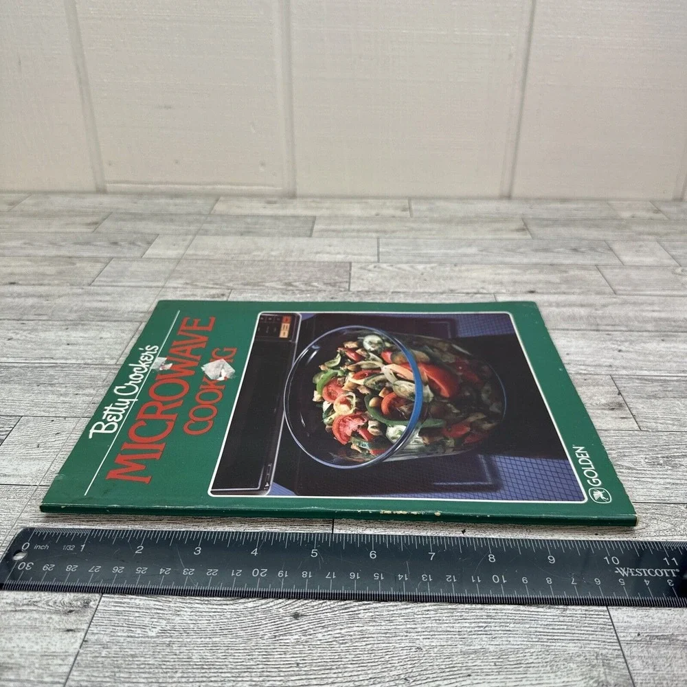 Betty Crocker Microwave Cooking Cookbook 1986 Vintage Recipes Cook Book‎